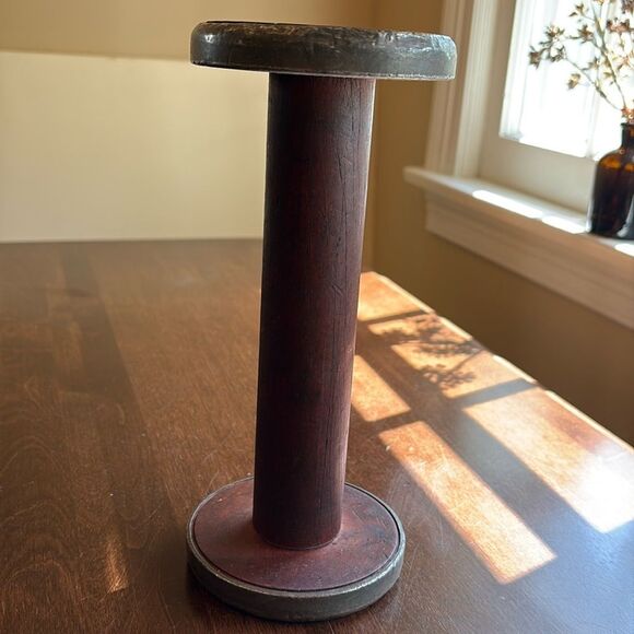 Vintage 9” Wooden Spool - Picture 5 of 5